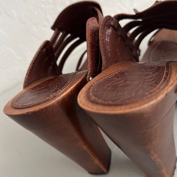 VINTAGE  Dior Pionnier slip on platform mule sandals - Picture 4 of 12